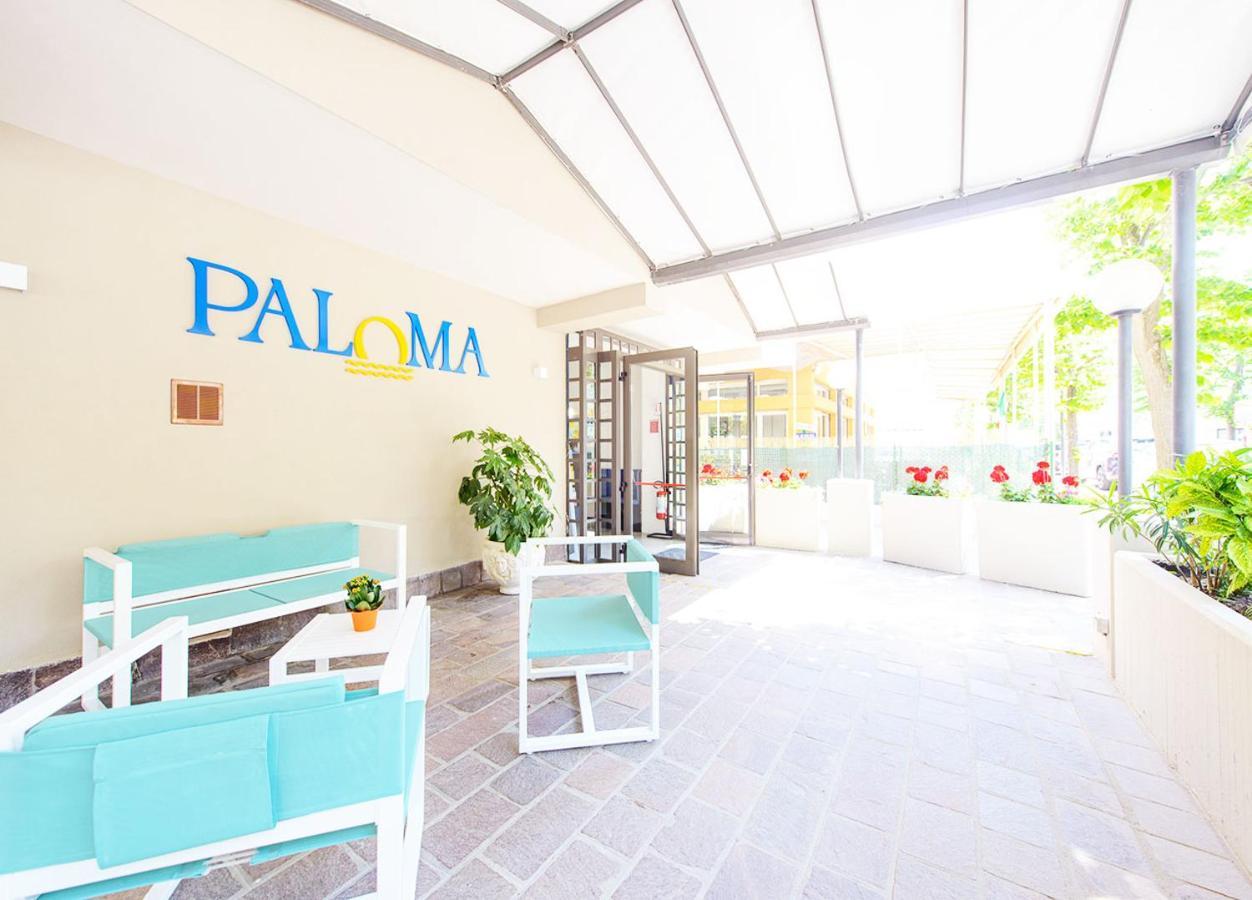 Hotel Paloma Beach Front Chiringuitos Time Rimini Exterior photo